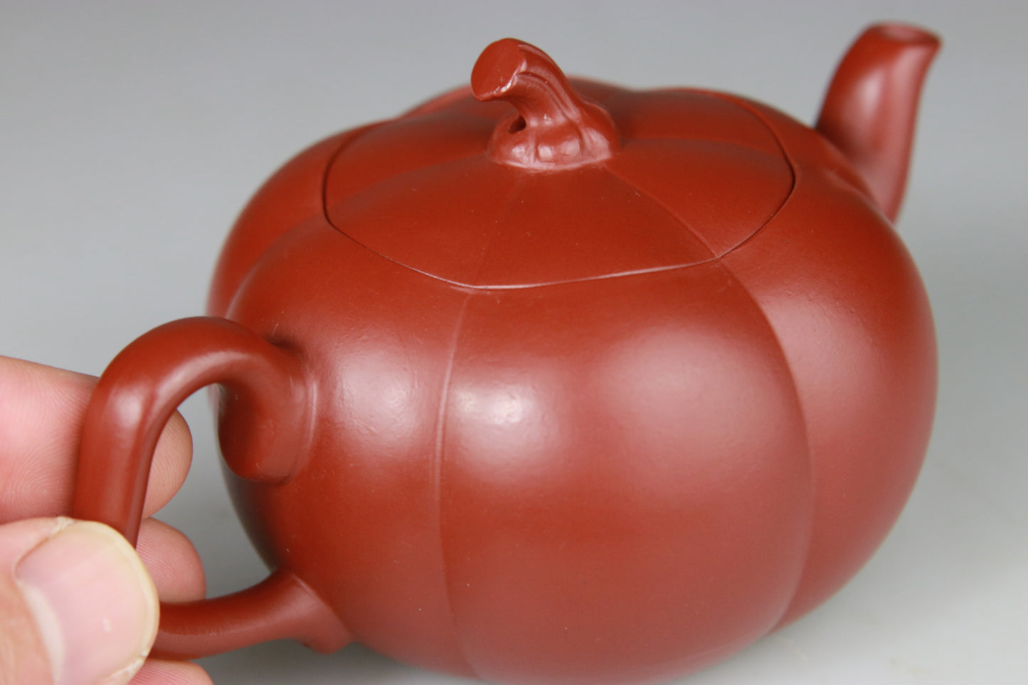 Théière en Argile de Yixing forme Citrouille - 170 mL