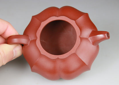 Théière en Argile de Yixing forme Lotus - 160 mL