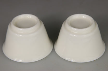 Paire de coupes en porcelaine de Dehua