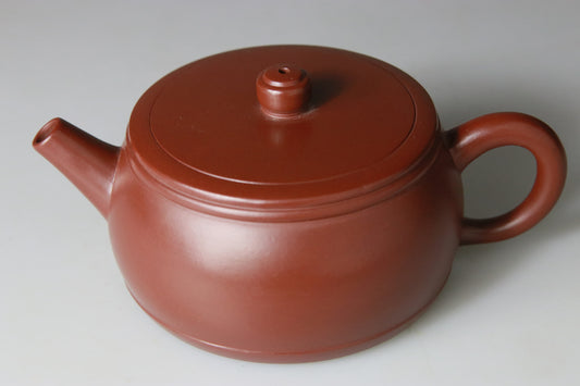 Théière en Argile de Yixing forme Tambour - 210 mL
