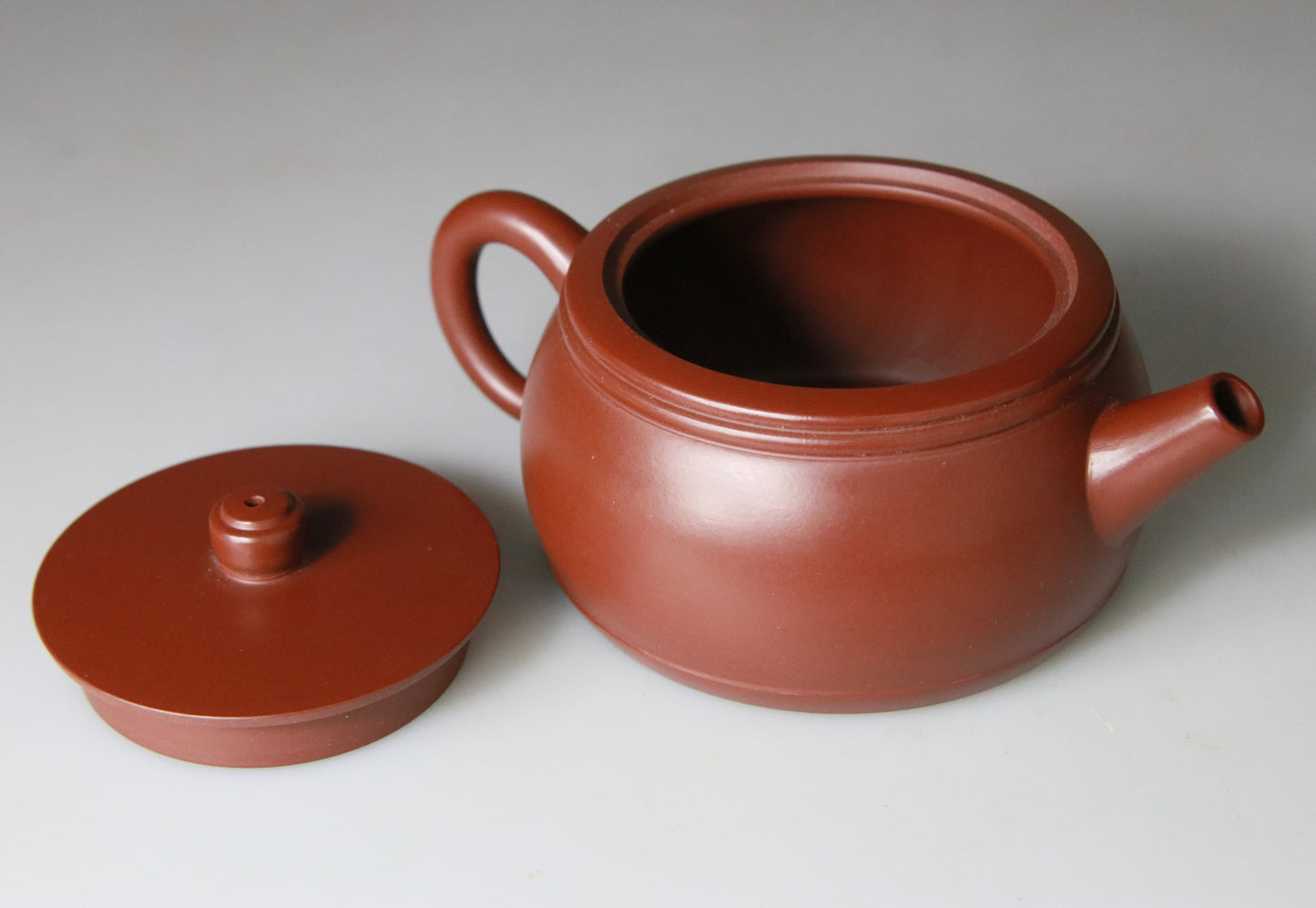 Théière en Argile de Yixing forme Tambour - 210 mL