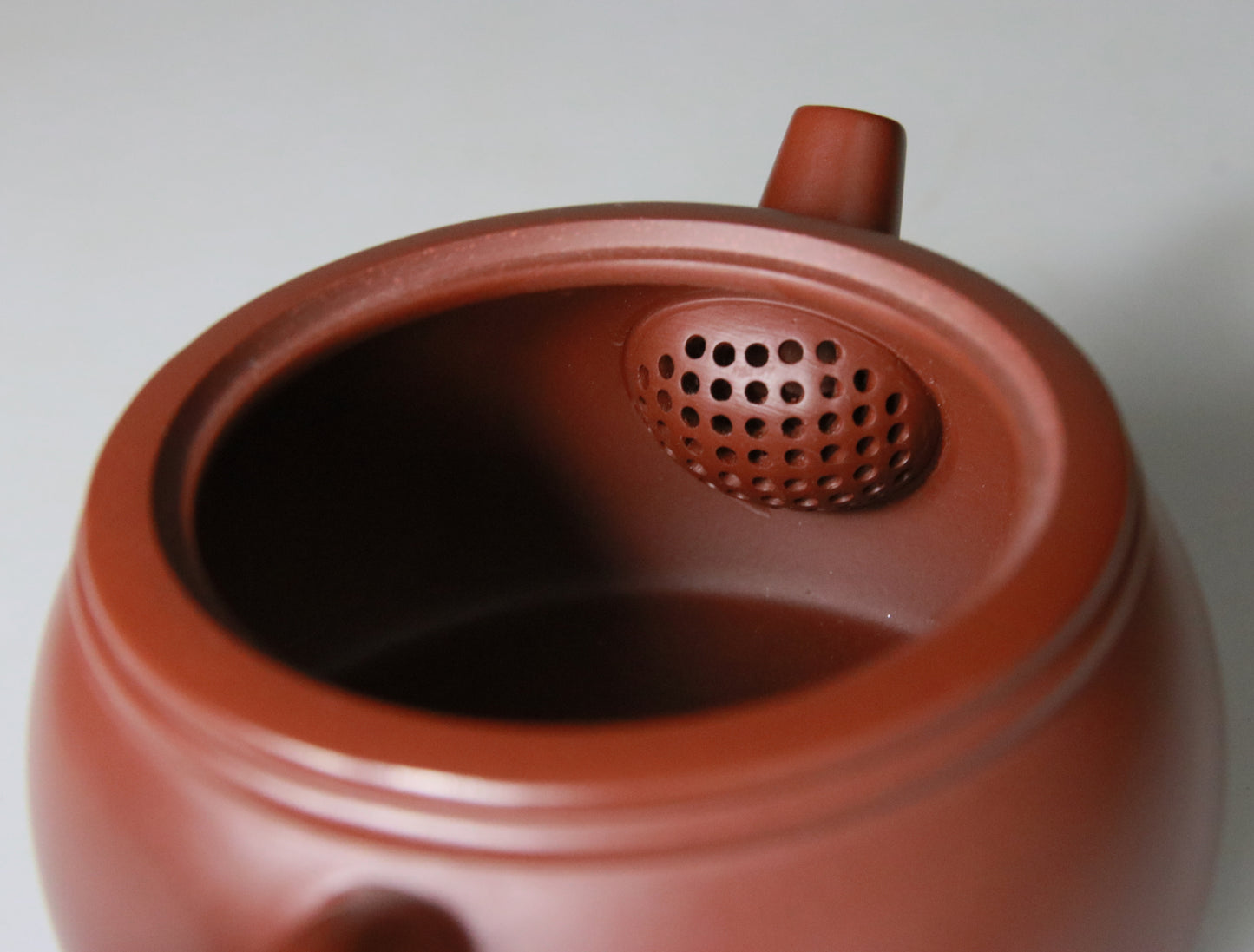 Théière en Argile de Yixing forme Tambour - 210 mL